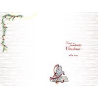 To A Special Family Me to You Bear Christmas Card Extra Image 1 Preview